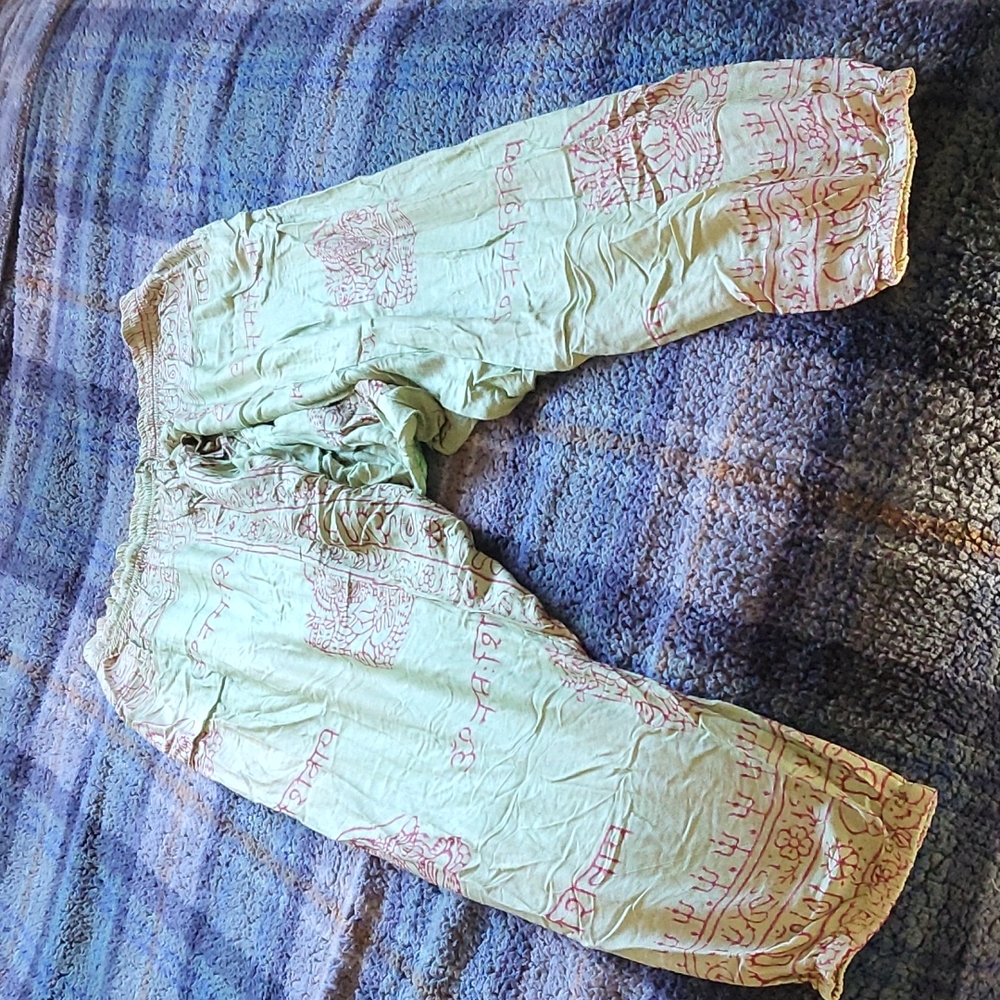 Boho Harem Gypsy Thai Buddha Pants